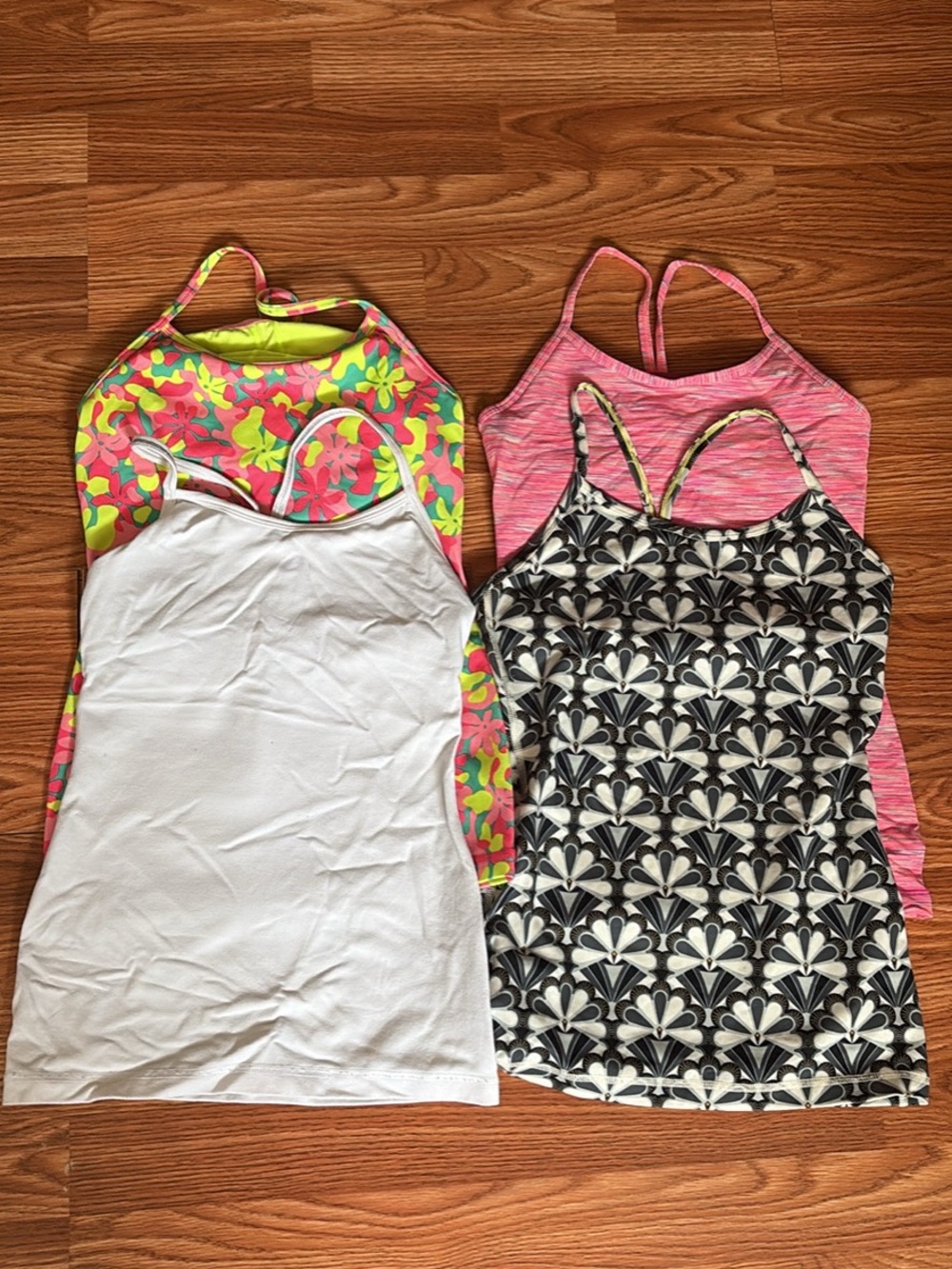 4 Ivivva By Lululemon Y Tank Tops (Size 10)
